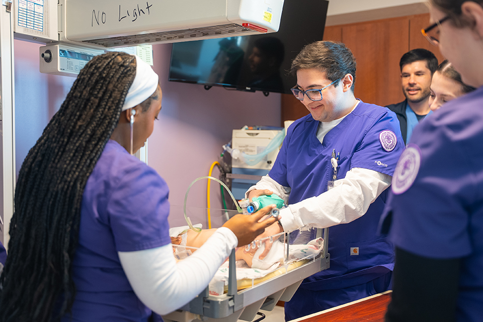 Northwestern State University (NSU) Cenla campus nurses in training