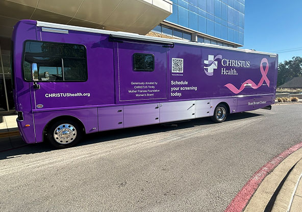 The Ross Breast Center Mobile Mammogram Bus